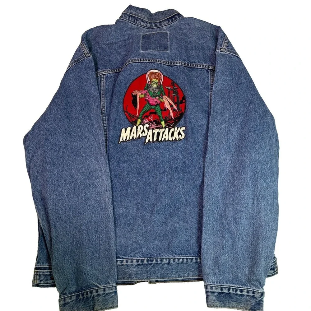 VTG.80's Levis Jean Jacket Mens XL  Blue Trucker Type III USA  70507 0389